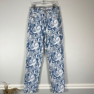 Adika XS Paint Swirl Denim Jeans